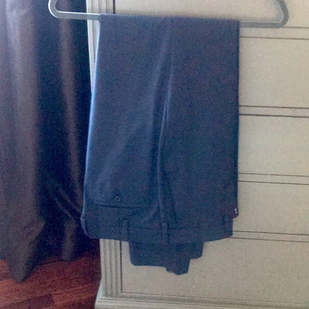 Louis Raphael blue dress slim fit pants